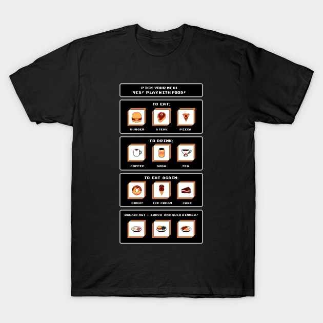 Picking Food T-Shirt by Tobe_Fonseca